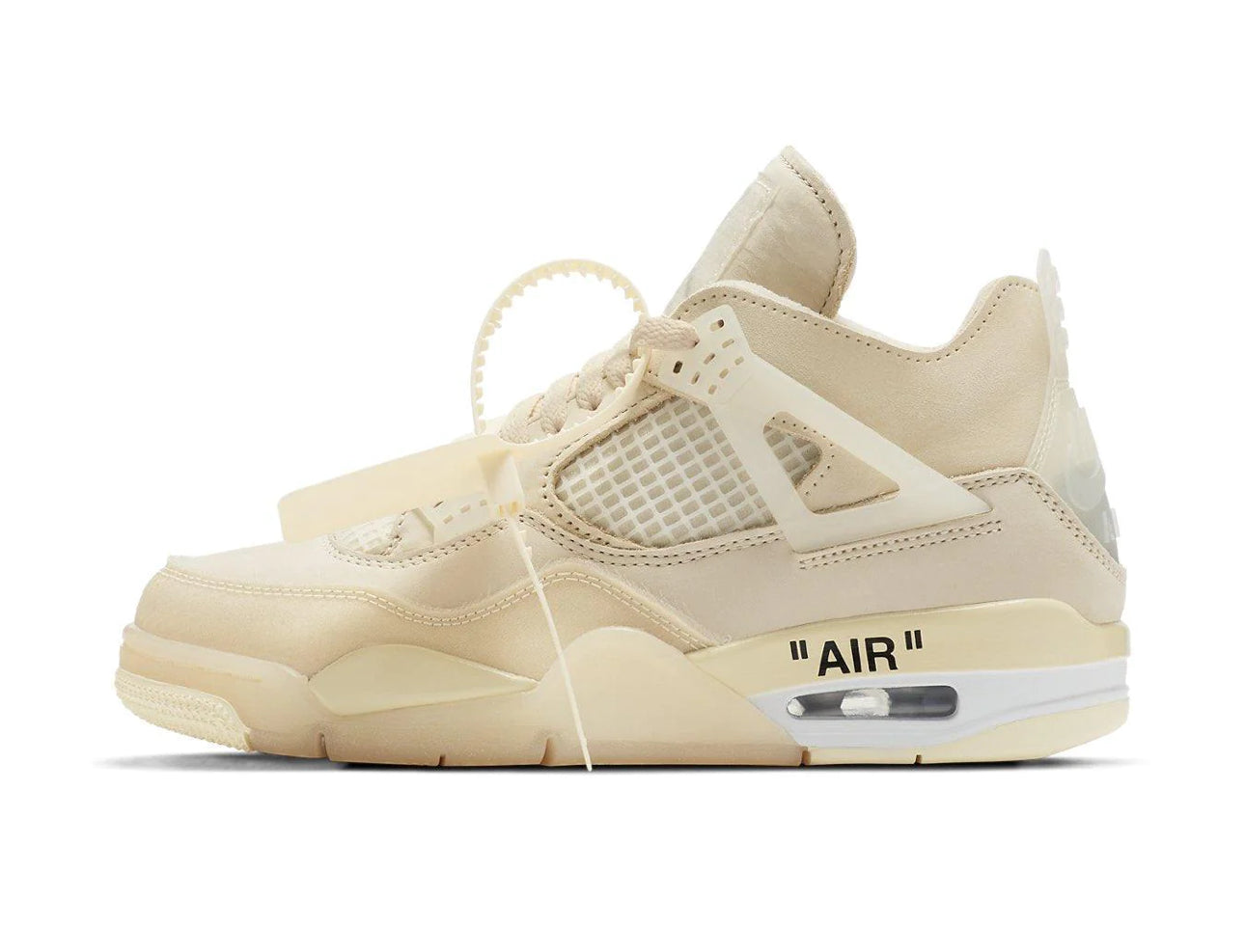 OFF-WHITE X WMNS AIR JORDAN 4 RETRO SP 'SAIL'