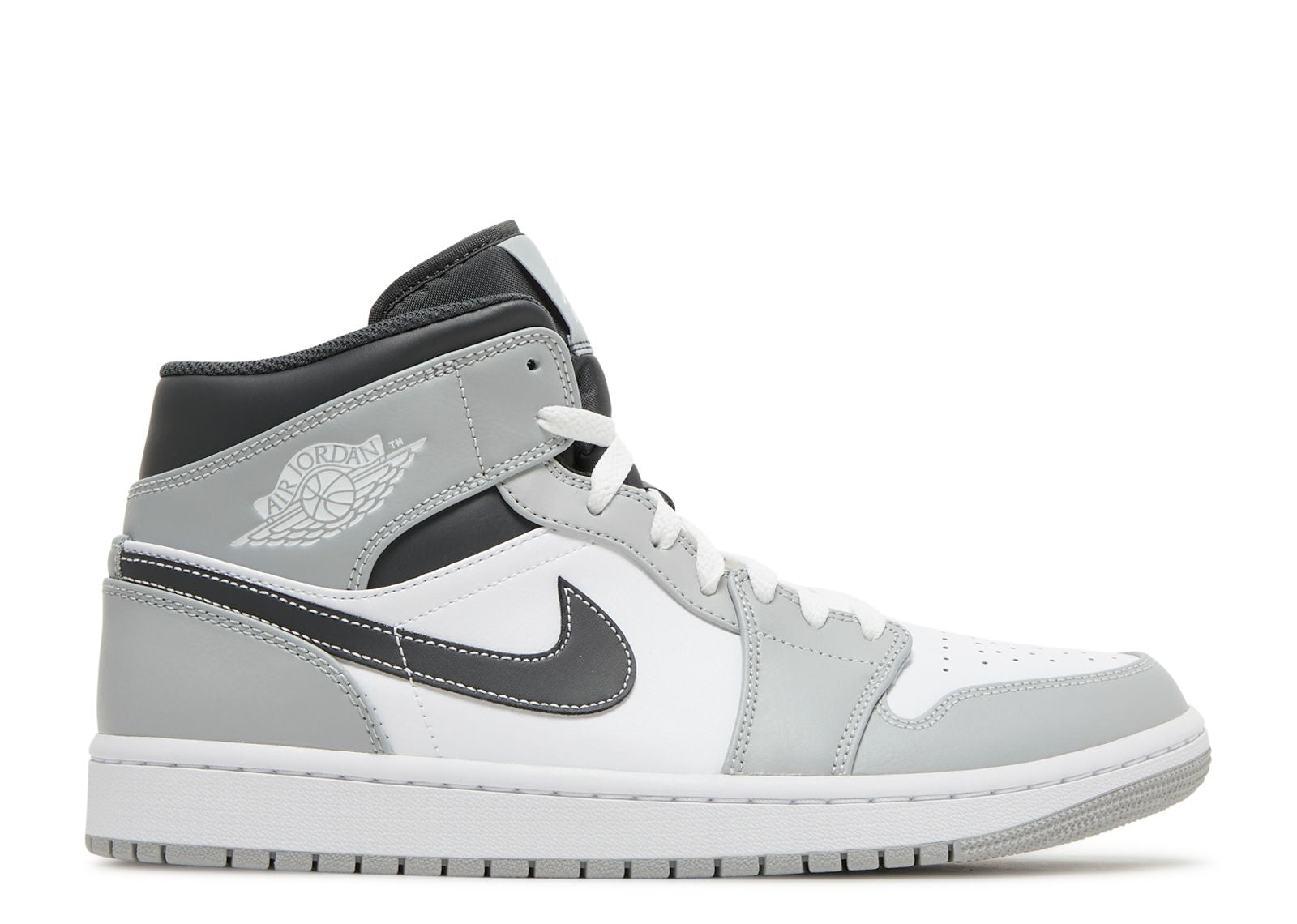 AIR JORDAN 1 MID 'LIGHT SMOKE GREY'