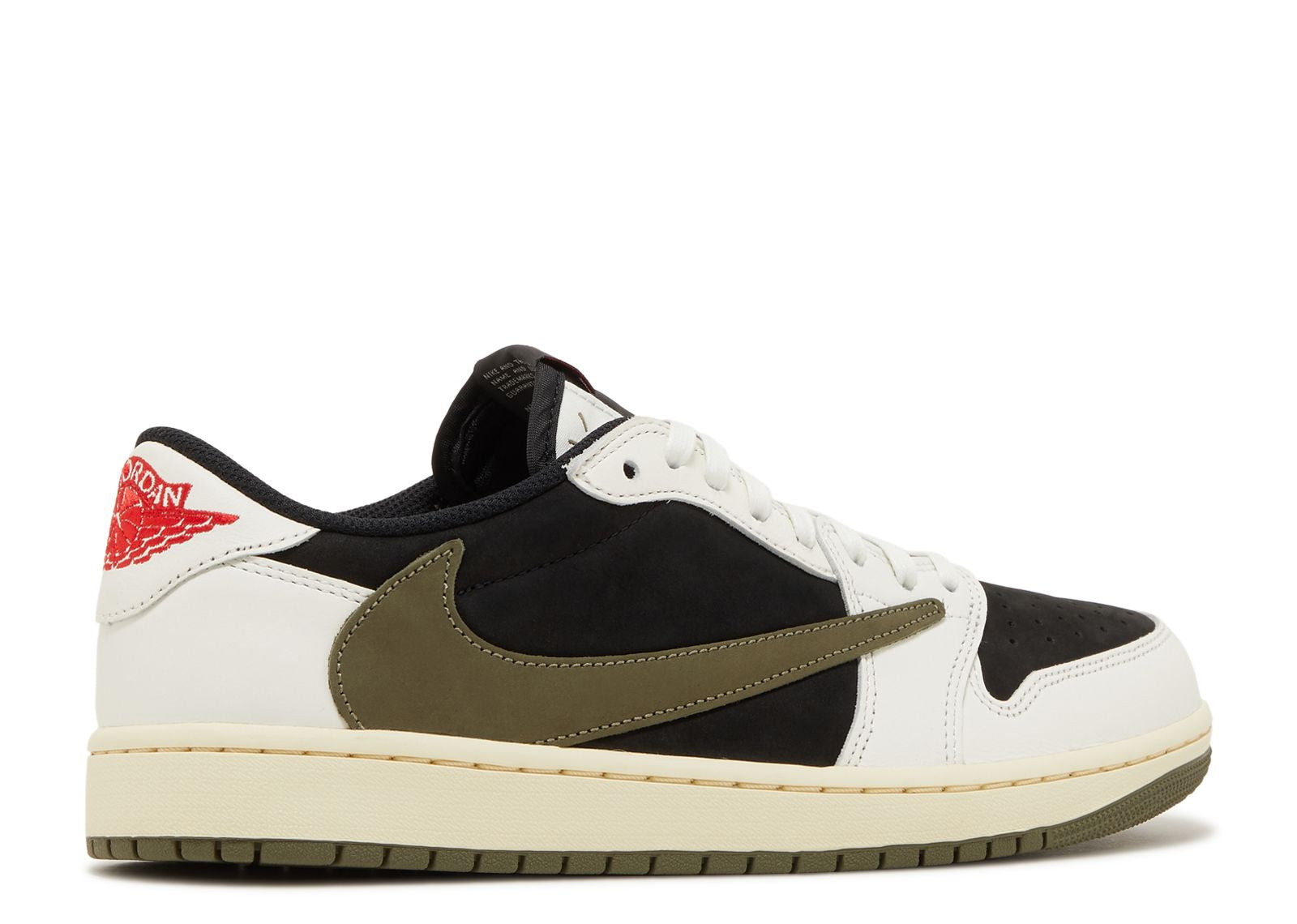 TRAVIS SCOTT X WMNS AIR JORDAN 1 RETRO LOW OG SP 'OLIVE'