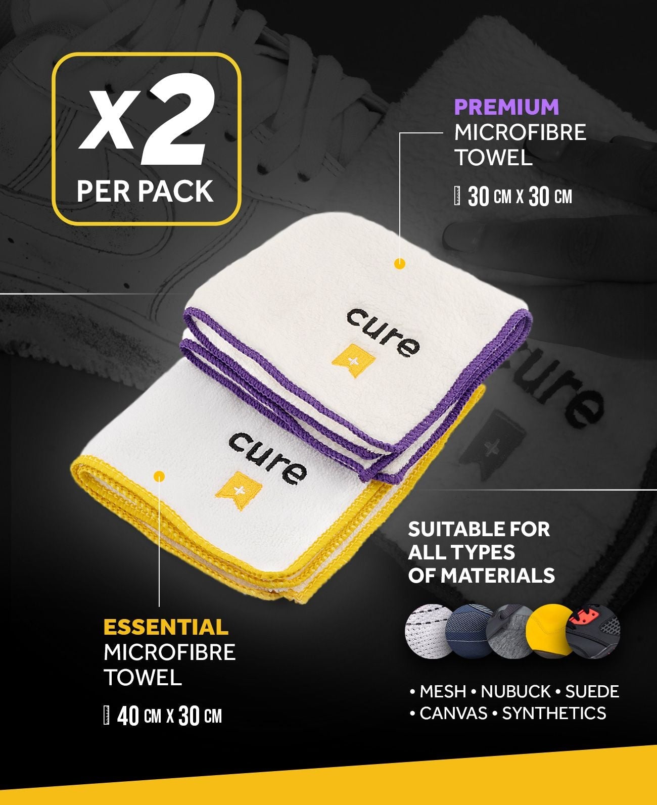 Towel x2 Pack